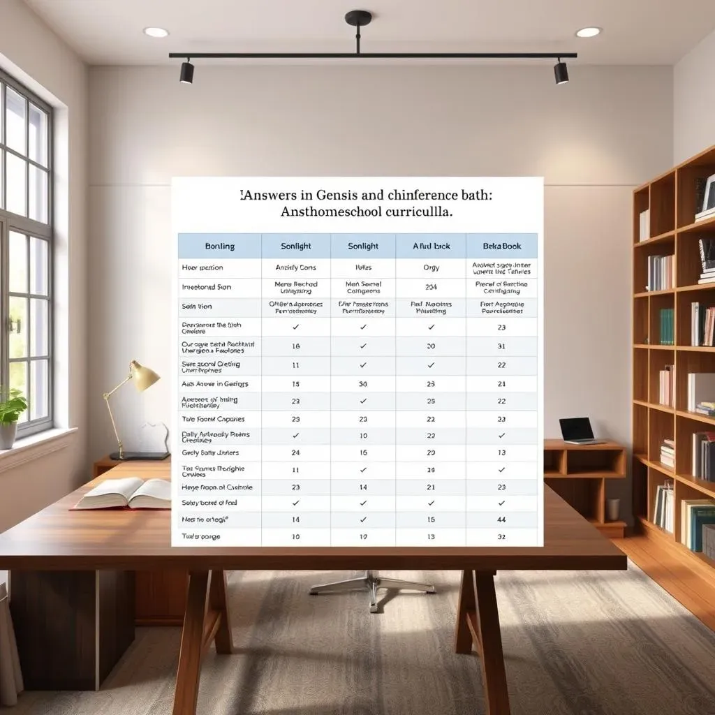 Comparing Answers in Genesis to Other Homeschool Curricula