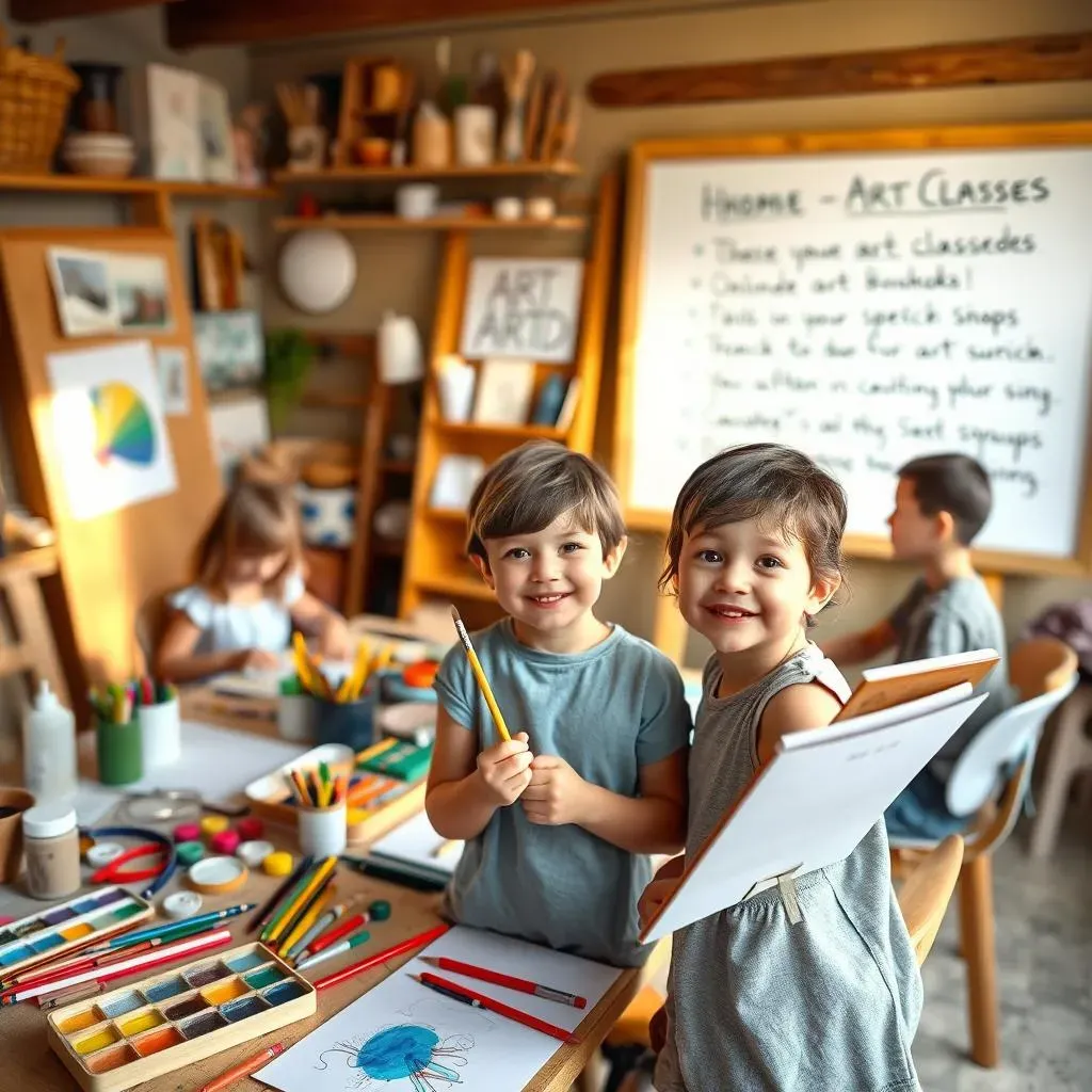 Exploring Different Types of Homeschool Art Classes