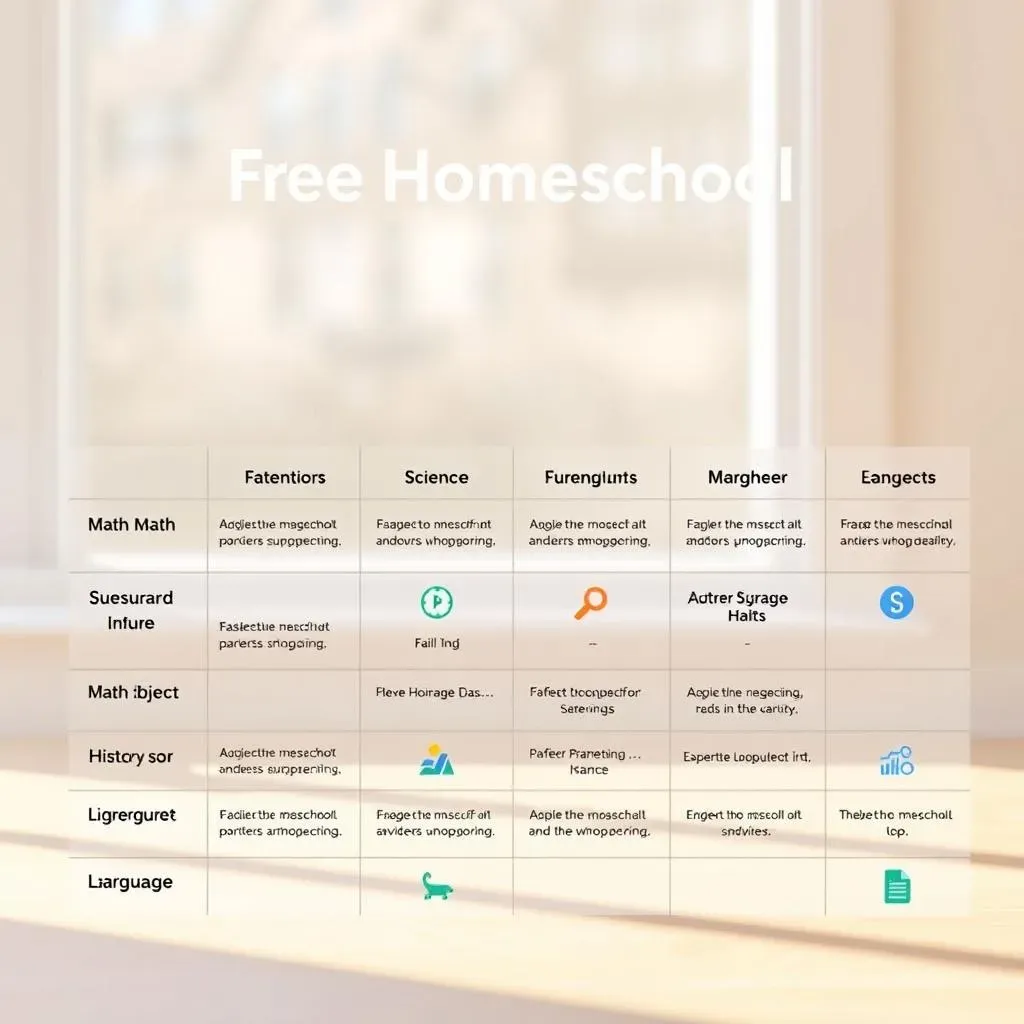 Free Homeschool Curriculum by Subject