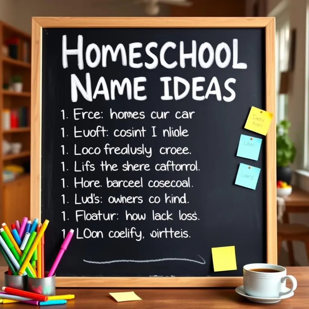 Amazing Ideas for Homeschool Names: Discover the Perfect Fit