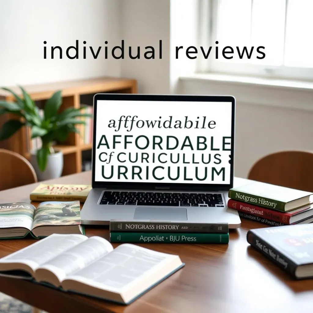 Individual Reviews of Affordable Curriculum