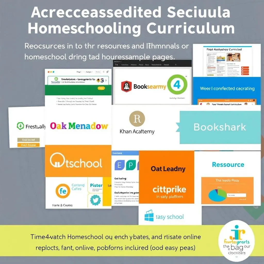 Resources for Accredited Secular Homeschool Curriculum